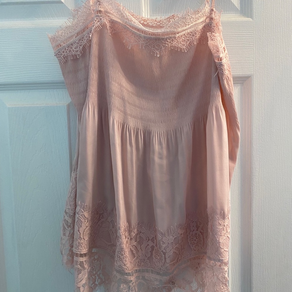 Lace tank top